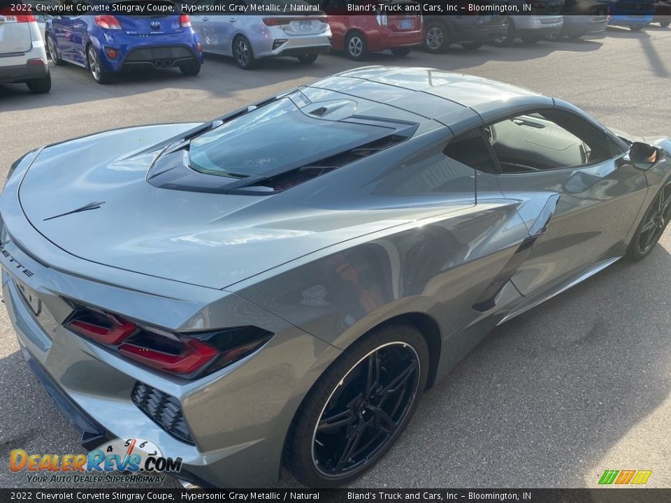 2022 Chevrolet Corvette Stingray Coupe Hypersonic Gray Metallic / Natural Photo #11