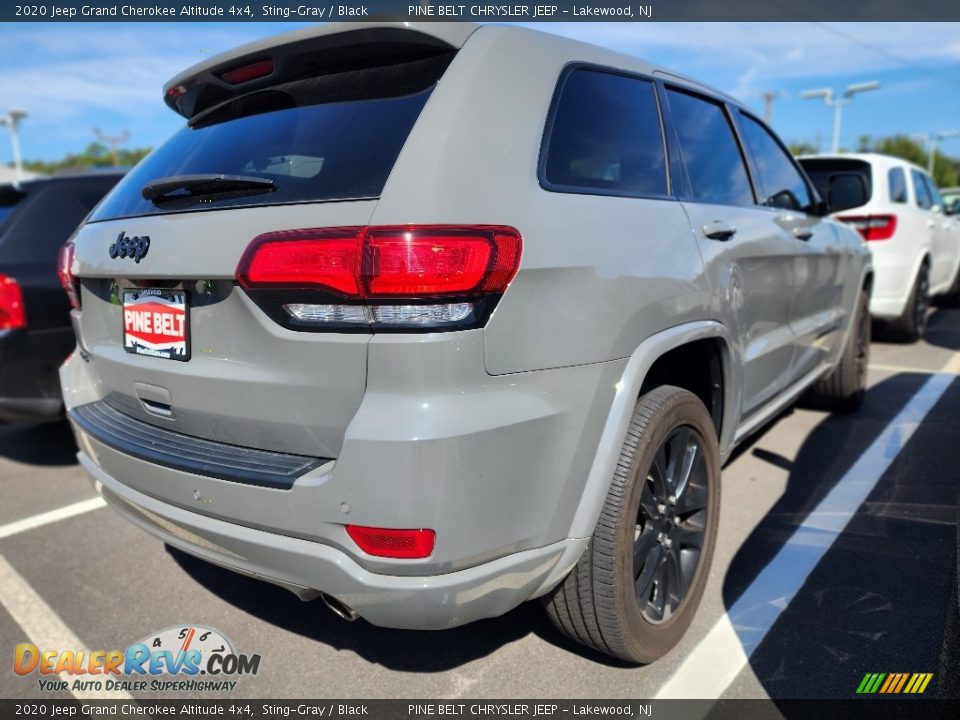 2020 Jeep Grand Cherokee Altitude 4x4 Sting-Gray / Black Photo #5