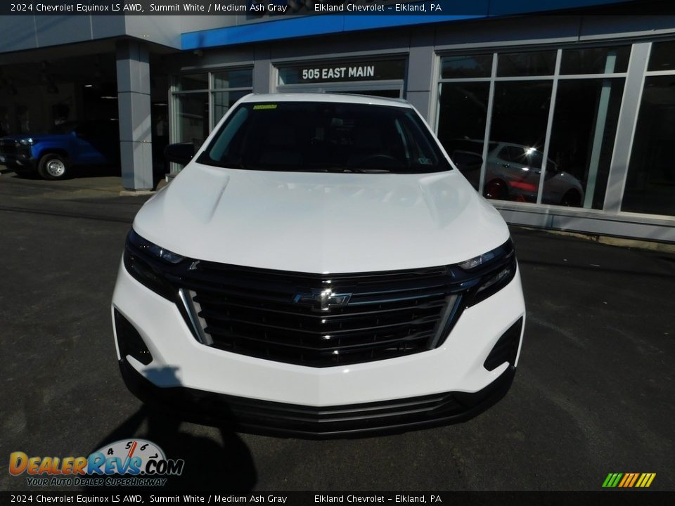 2024 Chevrolet Equinox LS AWD Summit White / Medium Ash Gray Photo #3