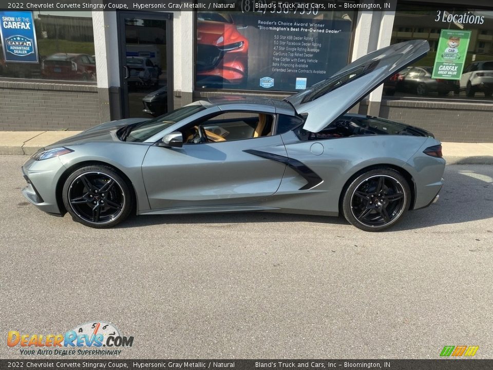 2022 Chevrolet Corvette Stingray Coupe Hypersonic Gray Metallic / Natural Photo #15