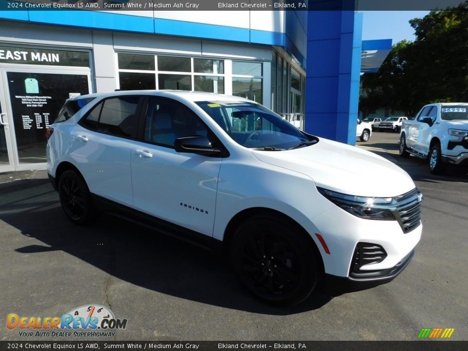 2024 Chevrolet Equinox LS AWD Summit White / Medium Ash Gray Photo #5