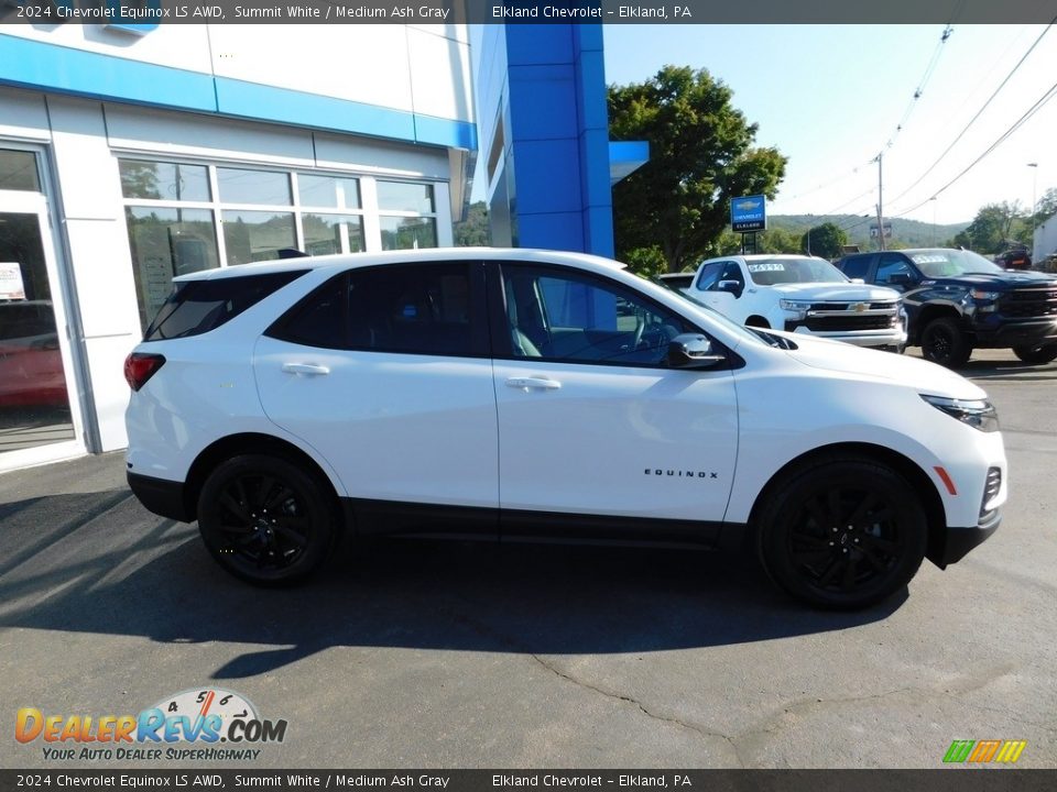 2024 Chevrolet Equinox LS AWD Summit White / Medium Ash Gray Photo #6