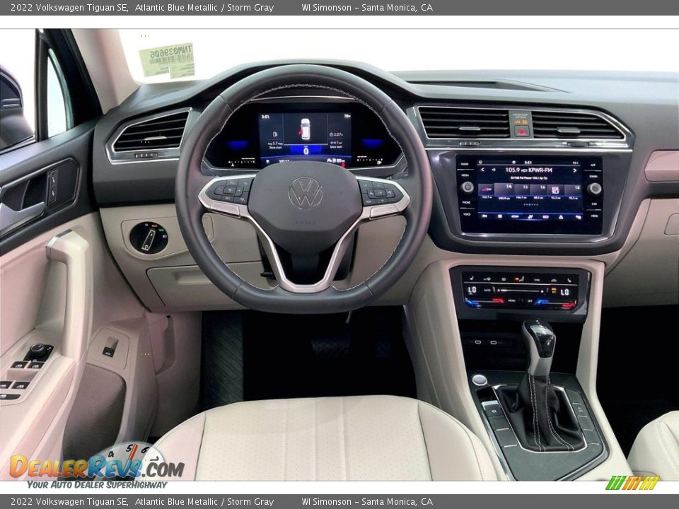 Dashboard of 2022 Volkswagen Tiguan SE Photo #3