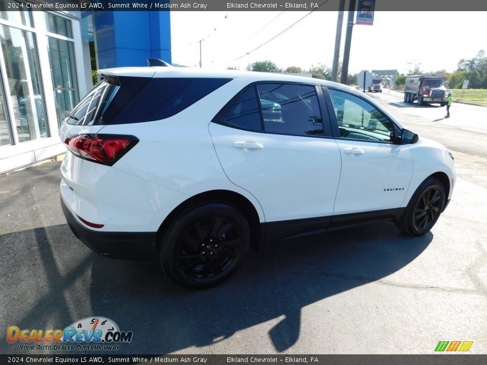 2024 Chevrolet Equinox LS AWD Summit White / Medium Ash Gray Photo #7