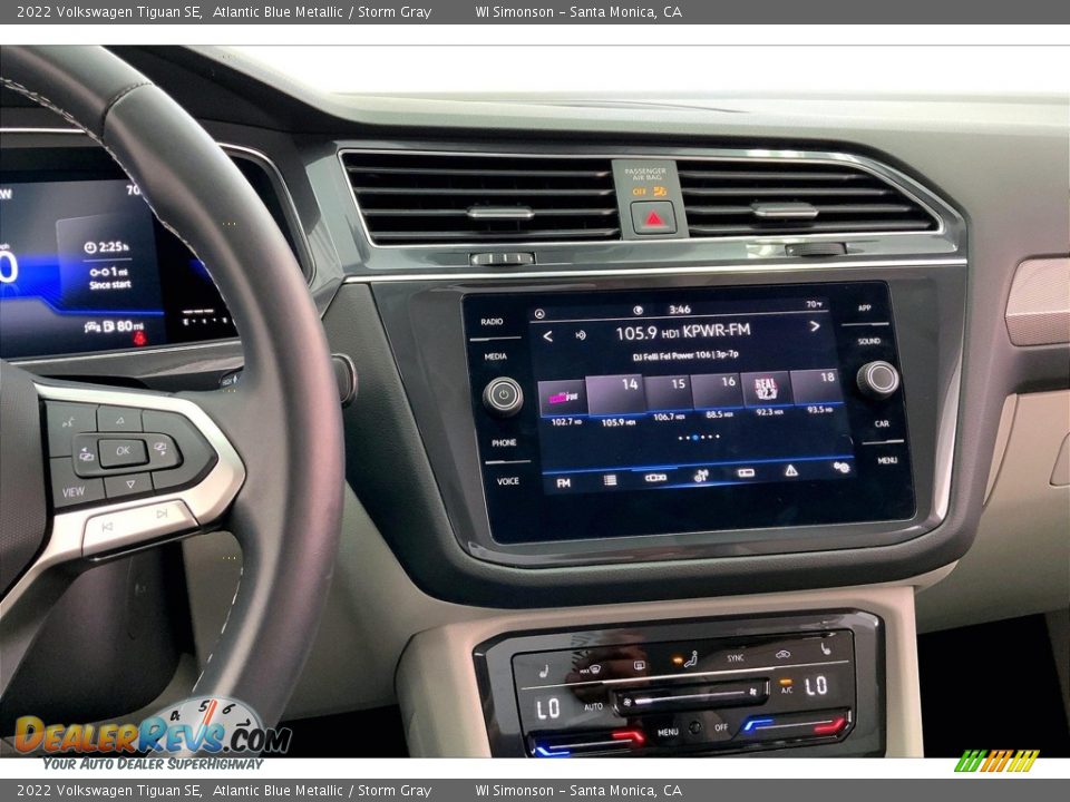Controls of 2022 Volkswagen Tiguan SE Photo #4