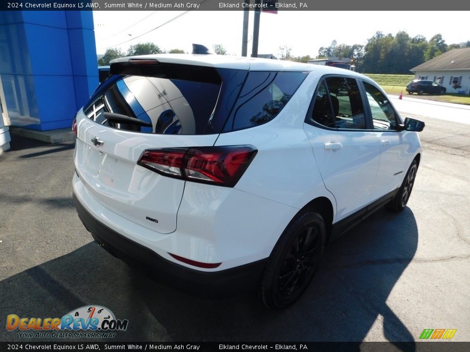 2024 Chevrolet Equinox LS AWD Summit White / Medium Ash Gray Photo #8