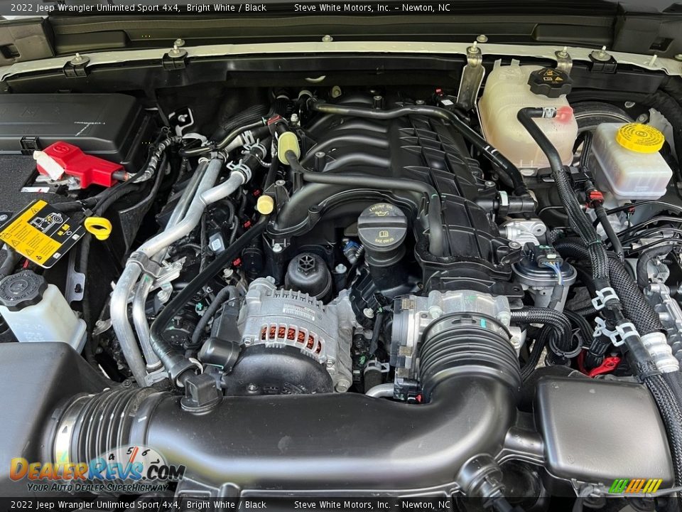 2022 Jeep Wrangler Unlimited Sport 4x4 3.6 Liter DOHC 24-Valve VVT V6 Engine Photo #10