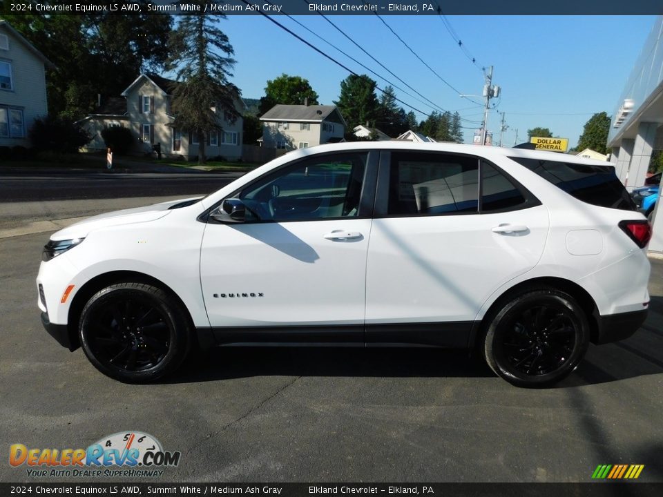 2024 Chevrolet Equinox LS AWD Summit White / Medium Ash Gray Photo #11