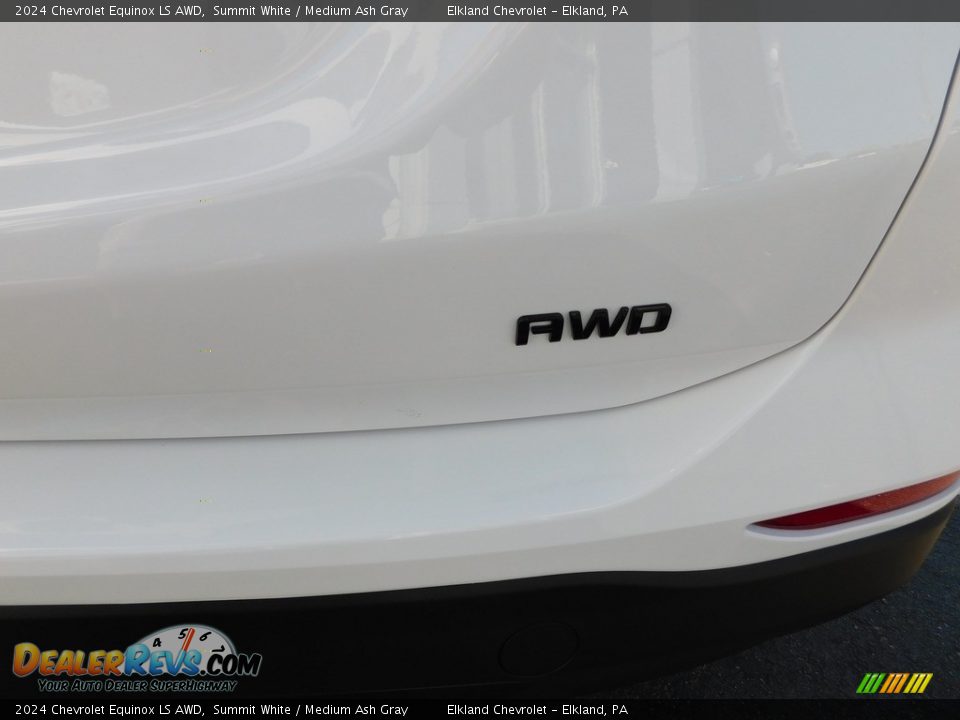 2024 Chevrolet Equinox LS AWD Summit White / Medium Ash Gray Photo #13