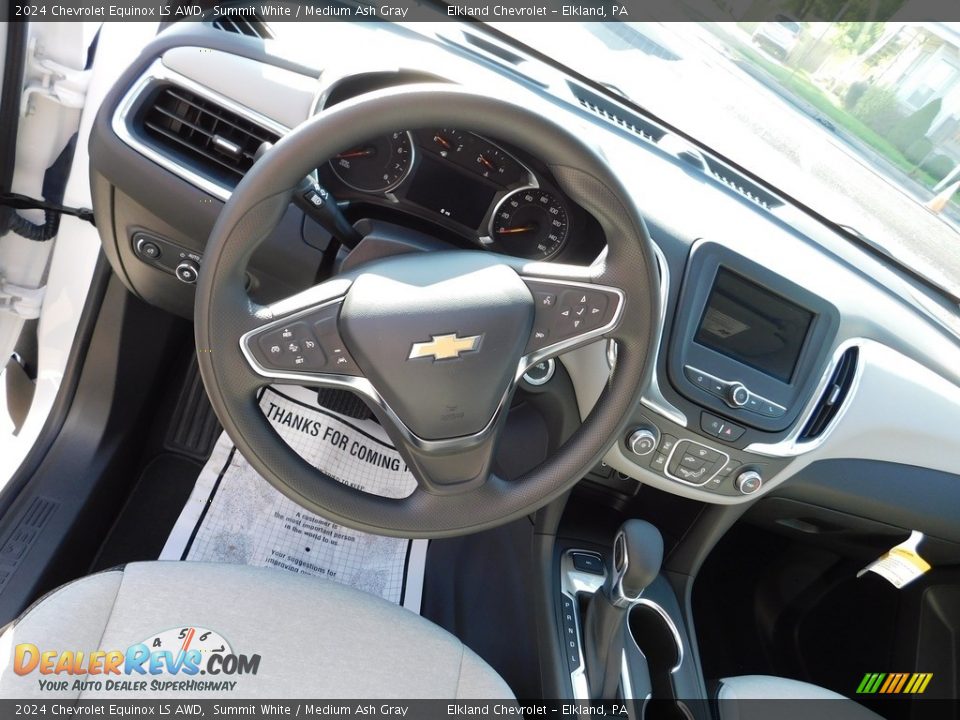 2024 Chevrolet Equinox LS AWD Summit White / Medium Ash Gray Photo #18