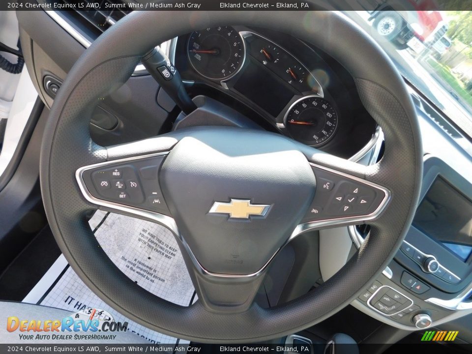 2024 Chevrolet Equinox LS AWD Summit White / Medium Ash Gray Photo #19