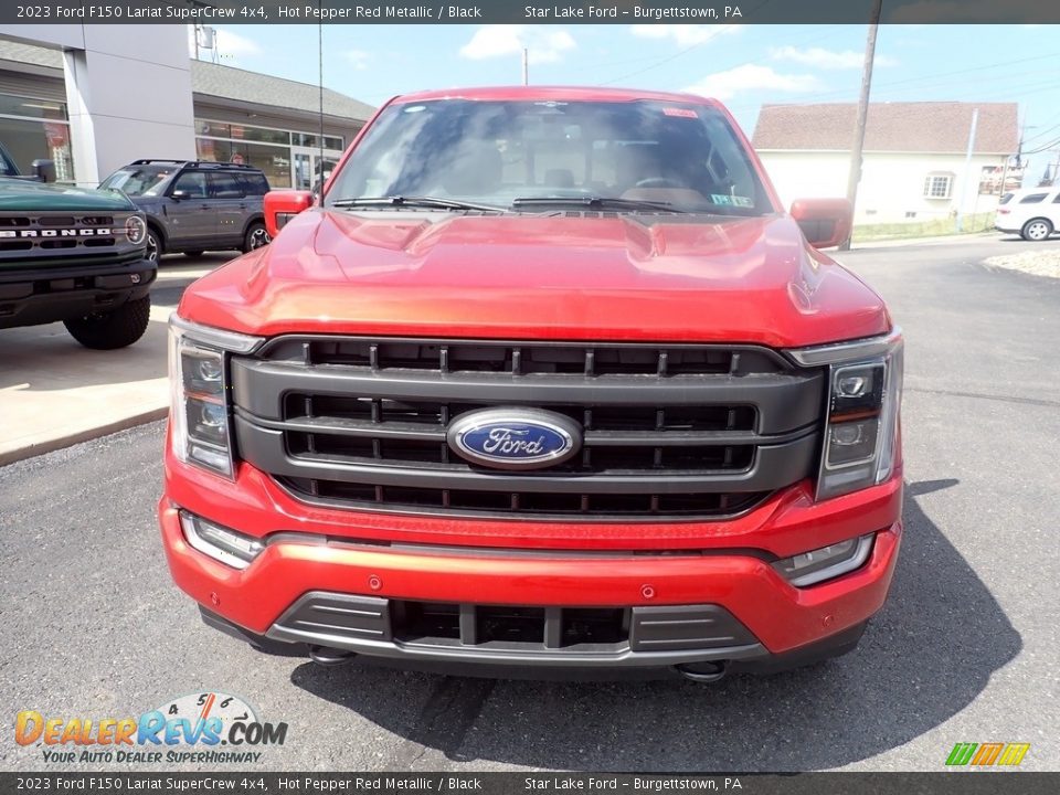 Hot Pepper Red Metallic 2023 Ford F150 Lariat SuperCrew 4x4 Photo #8