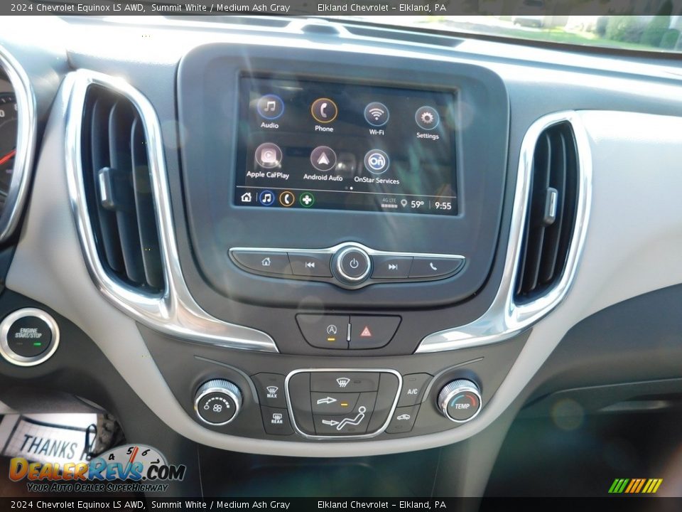 2024 Chevrolet Equinox LS AWD Summit White / Medium Ash Gray Photo #24