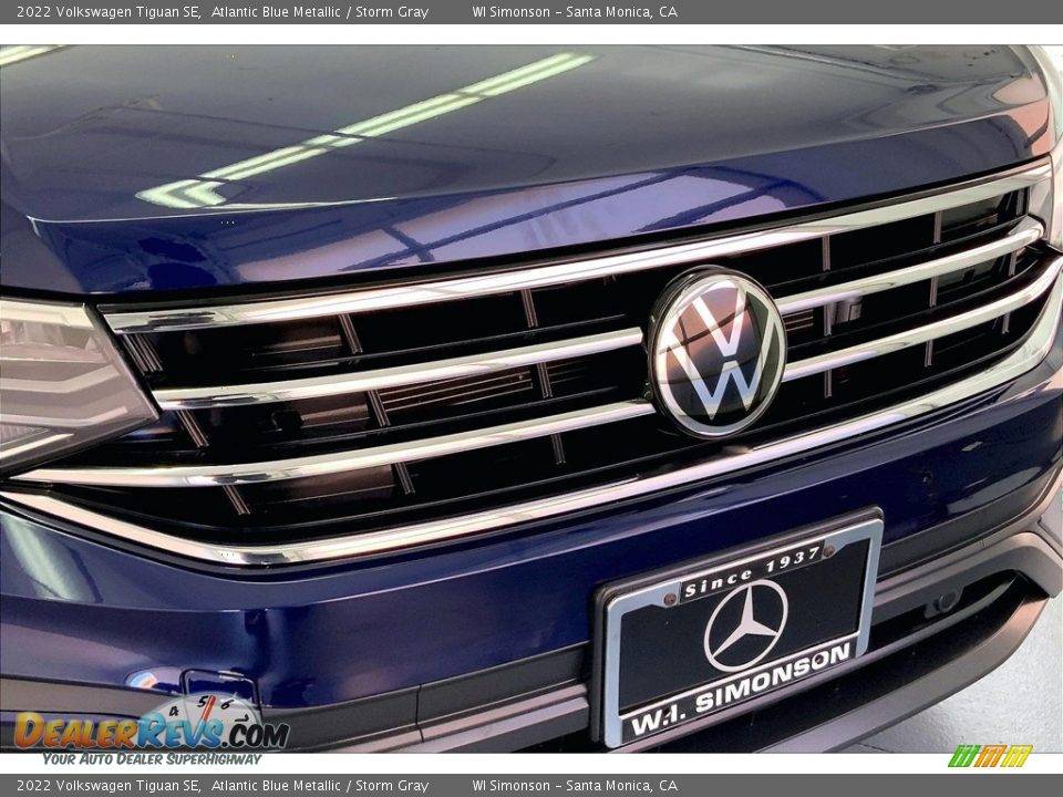 2022 Volkswagen Tiguan SE Atlantic Blue Metallic / Storm Gray Photo #28