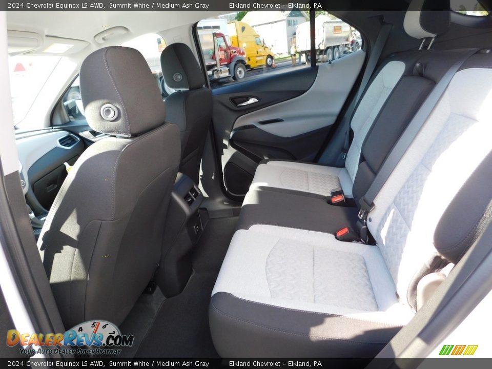 2024 Chevrolet Equinox LS AWD Summit White / Medium Ash Gray Photo #34