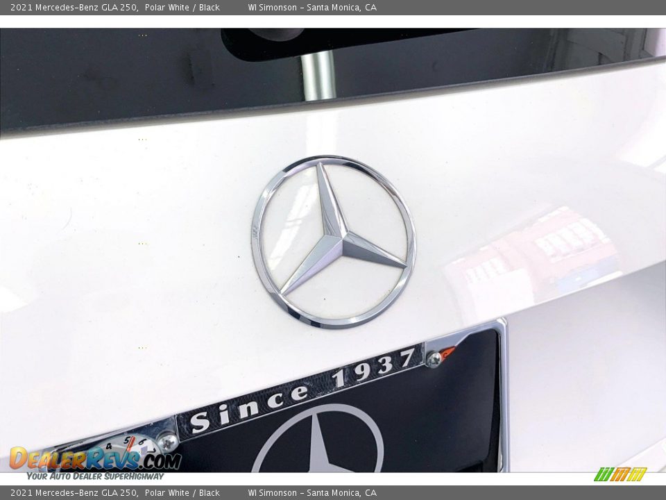 2021 Mercedes-Benz GLA 250 Polar White / Black Photo #7
