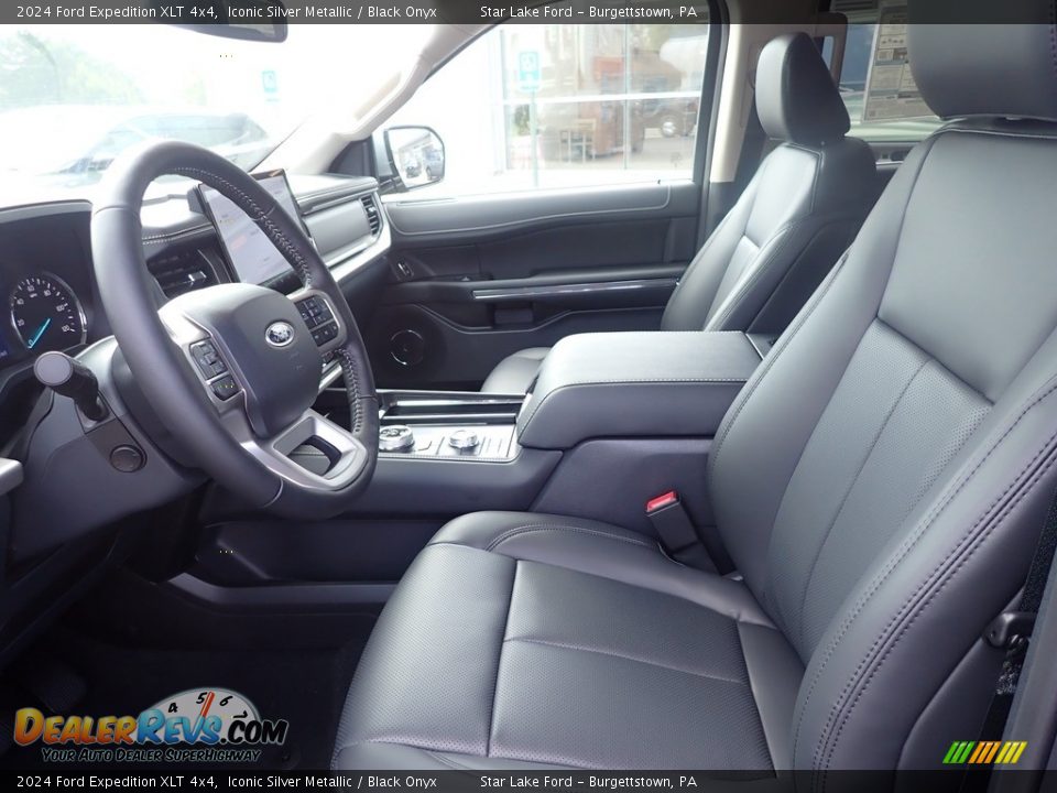 Black Onyx Interior - 2024 Ford Expedition XLT 4x4 Photo #13