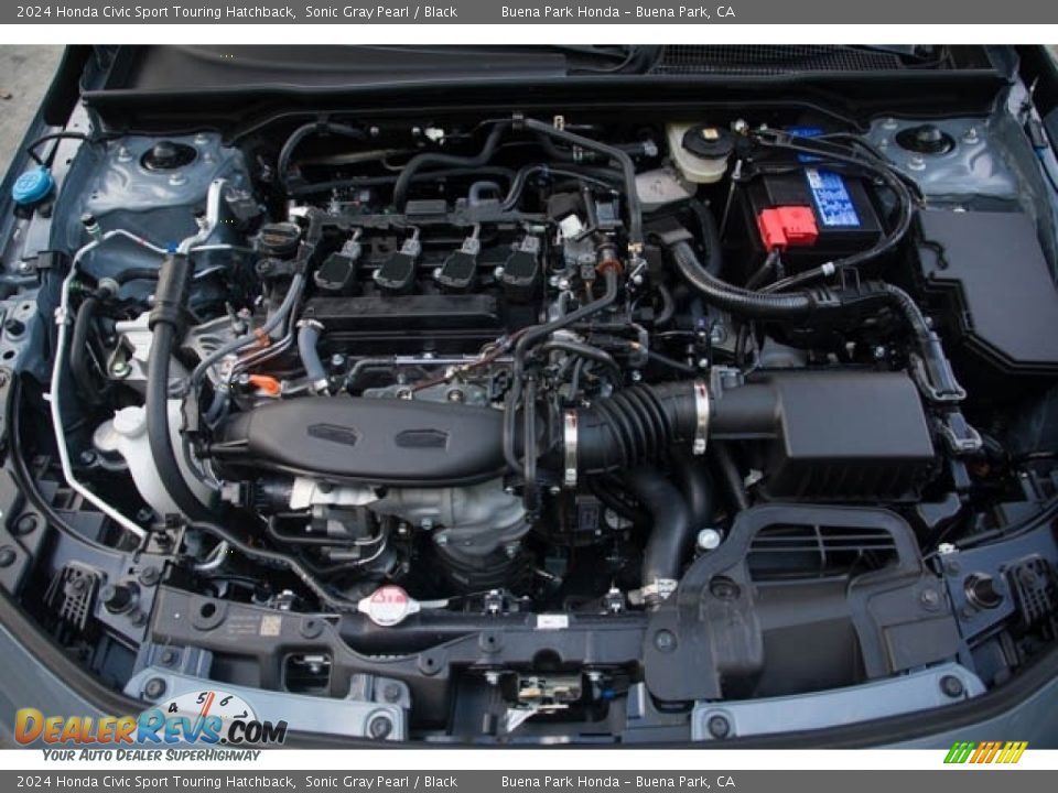 2024 Honda Civic Sport Touring Hatchback 1.5 Liter Turbocharged  DOHC 16-Valve i-VTEC 4 Cylinder Engine Photo #9