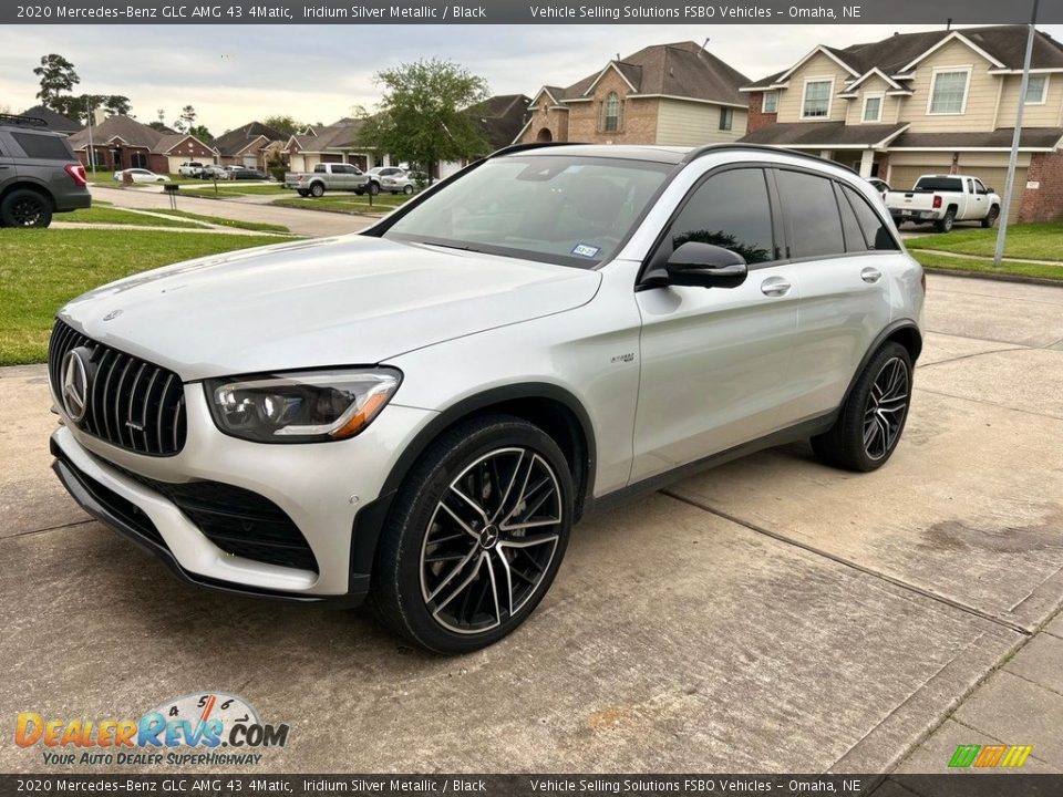 2020 Mercedes-Benz GLC AMG 43 4Matic Iridium Silver Metallic / Black Photo #1