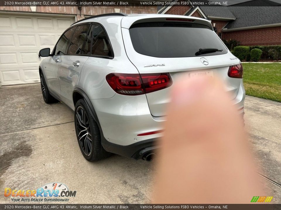 2020 Mercedes-Benz GLC AMG 43 4Matic Iridium Silver Metallic / Black Photo #2