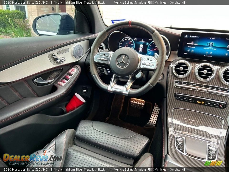 2020 Mercedes-Benz GLC AMG 43 4Matic Iridium Silver Metallic / Black Photo #4