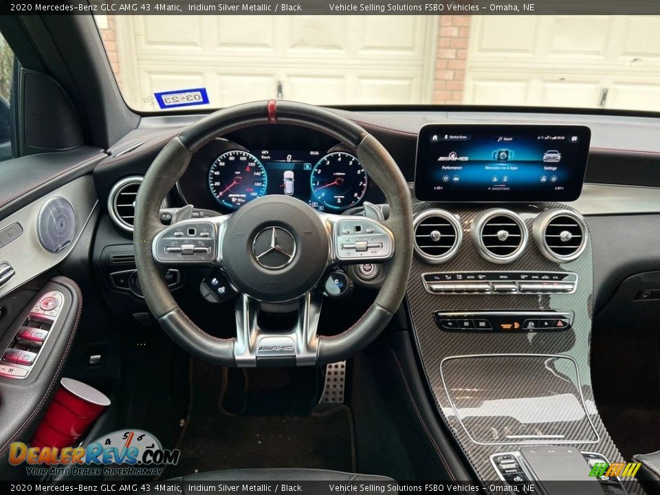 2020 Mercedes-Benz GLC AMG 43 4Matic Iridium Silver Metallic / Black Photo #5