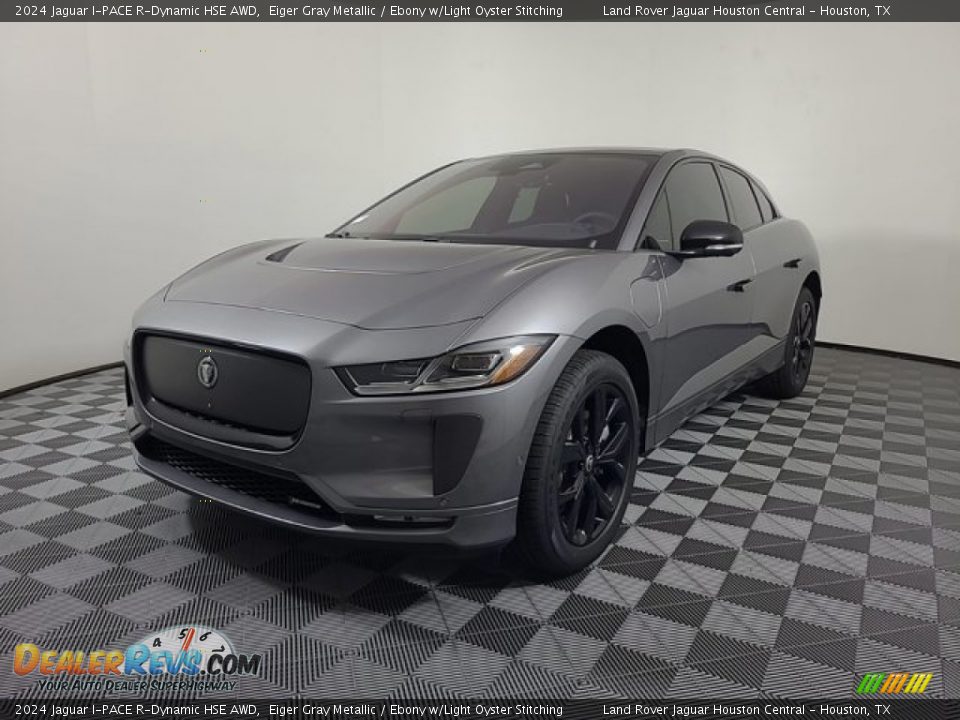 2024 Jaguar I-PACE R-Dynamic HSE AWD Eiger Gray Metallic / Ebony w/Light Oyster Stitching Photo #1