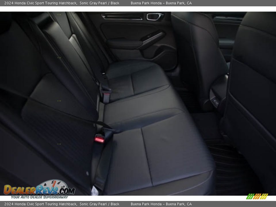 Rear Seat of 2024 Honda Civic Sport Touring Hatchback Photo #28