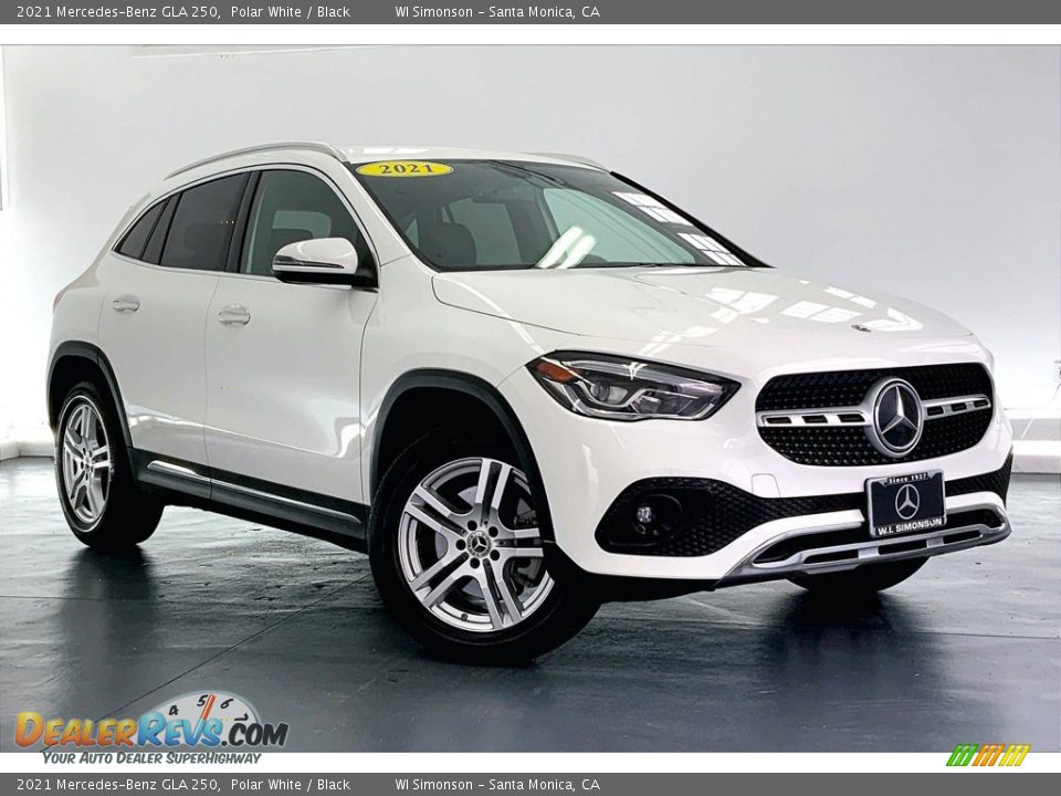 2021 Mercedes-Benz GLA 250 Polar White / Black Photo #33