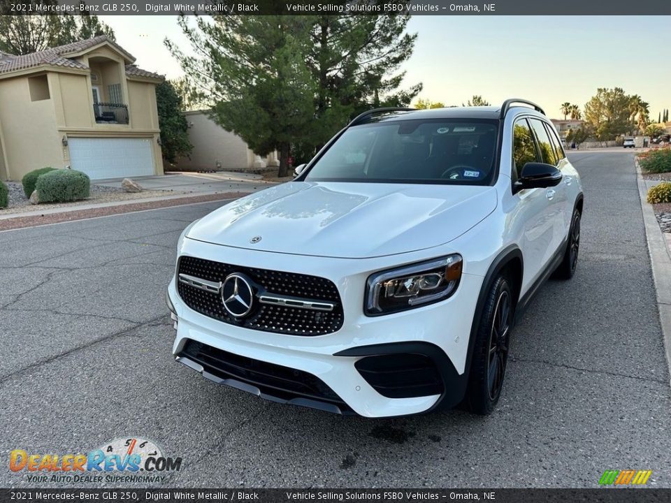 2021 Mercedes-Benz GLB 250 Digital White Metallic / Black Photo #14