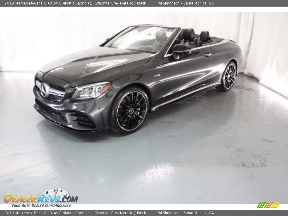 2019 Mercedes-Benz C 43 AMG 4Matic Cabriolet Graphite Grey Metallic / Black Photo #3