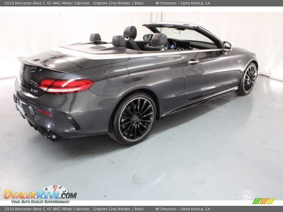 2019 Mercedes-Benz C 43 AMG 4Matic Cabriolet Graphite Grey Metallic / Black Photo #5