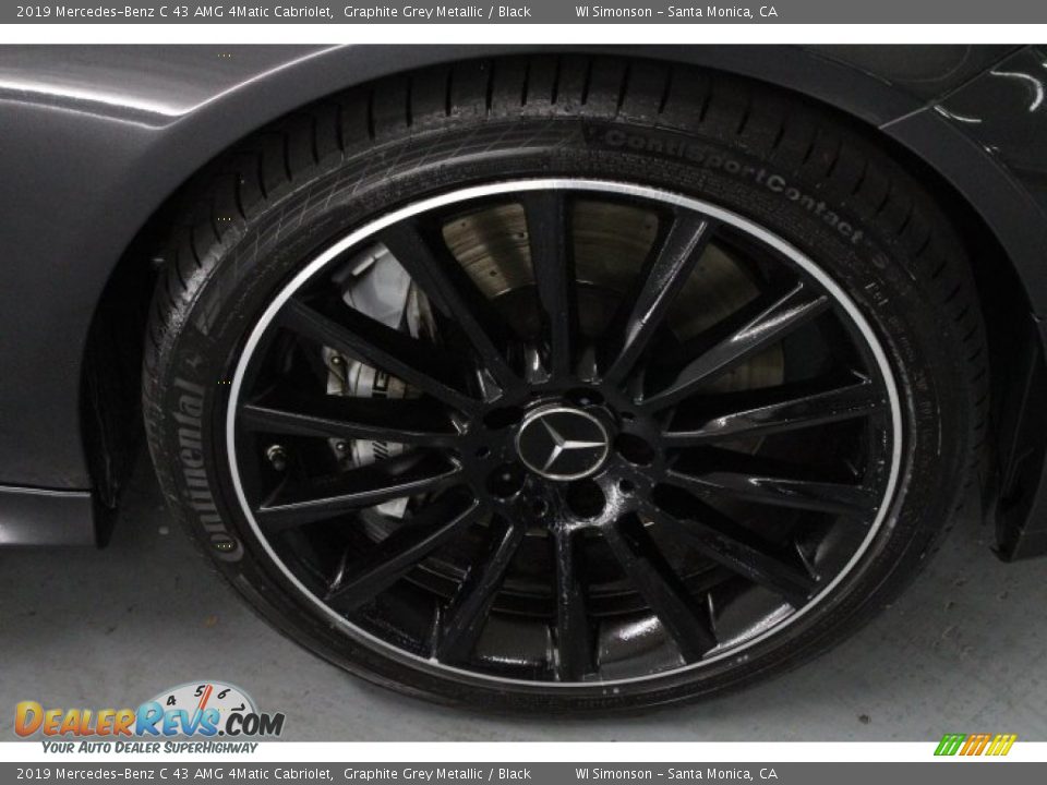 2019 Mercedes-Benz C 43 AMG 4Matic Cabriolet Graphite Grey Metallic / Black Photo #6
