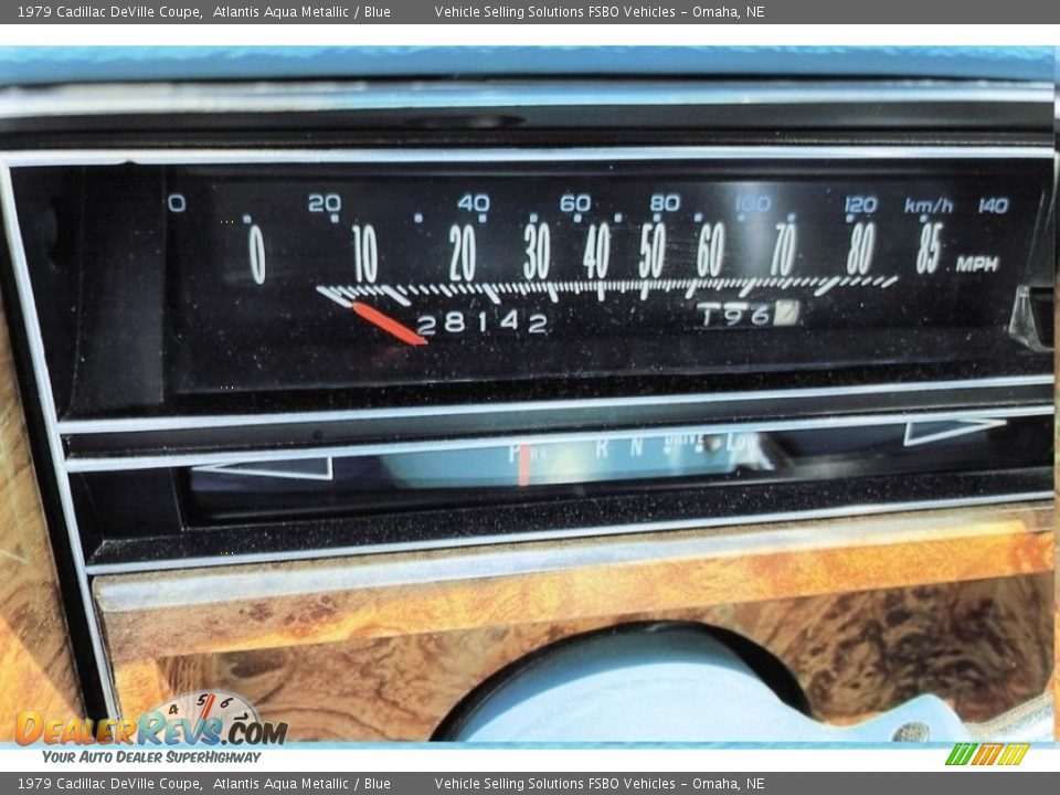 1979 Cadillac DeVille Coupe Gauges Photo #6