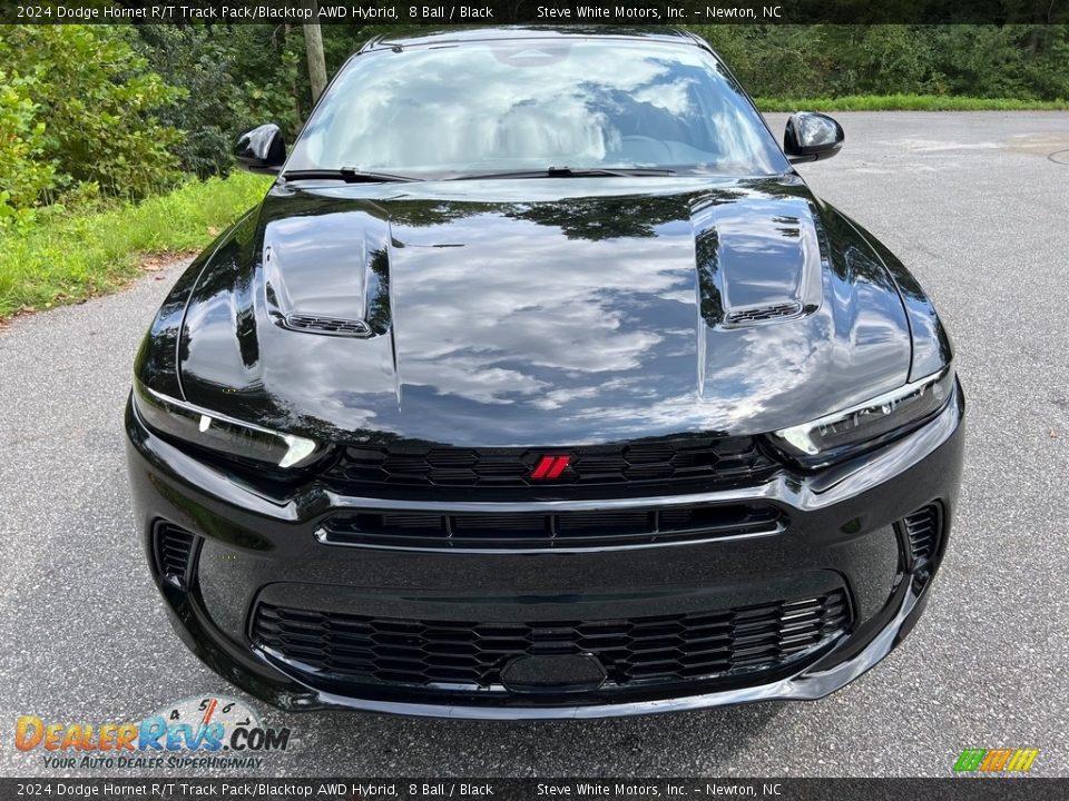 2024 Dodge Hornet R/T Track Pack/Blacktop AWD Hybrid 8 Ball / Black Photo #3