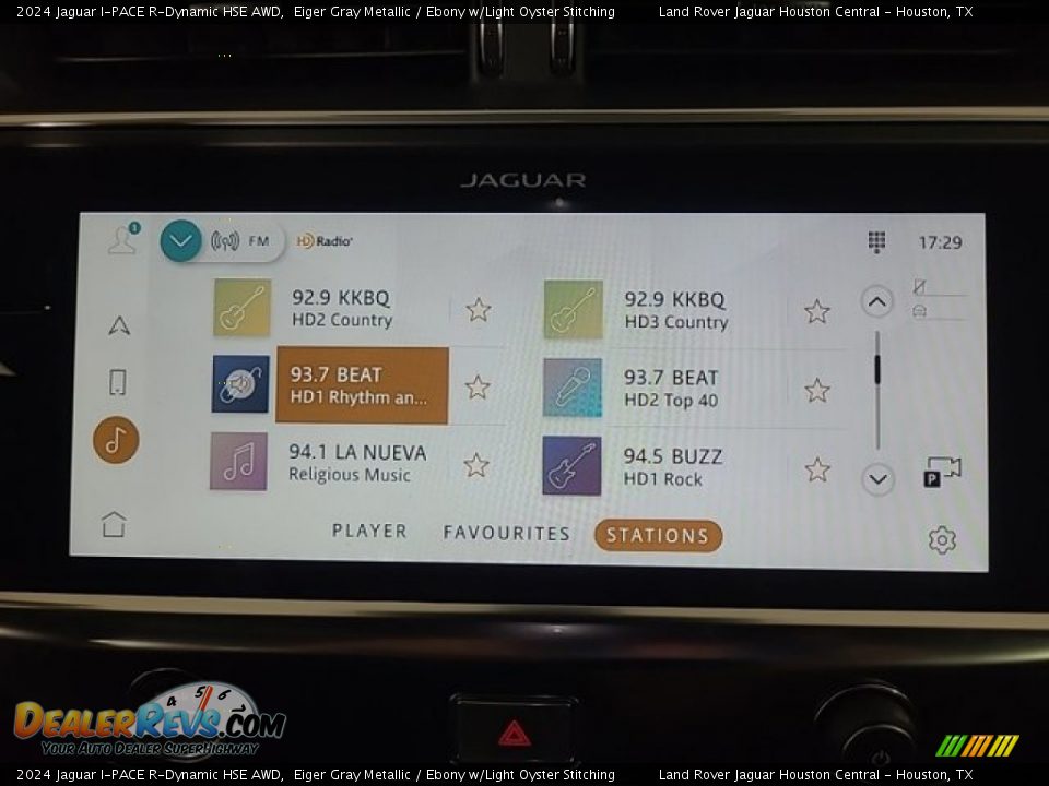 Controls of 2024 Jaguar I-PACE R-Dynamic HSE AWD Photo #21