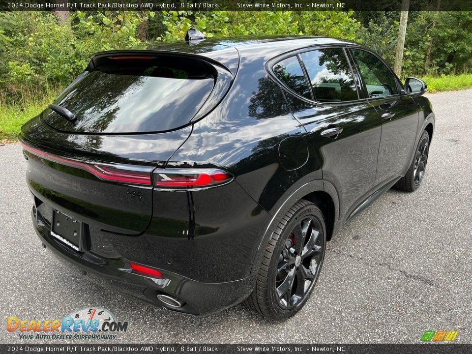 2024 Dodge Hornet R/T Track Pack/Blacktop AWD Hybrid 8 Ball / Black Photo #6