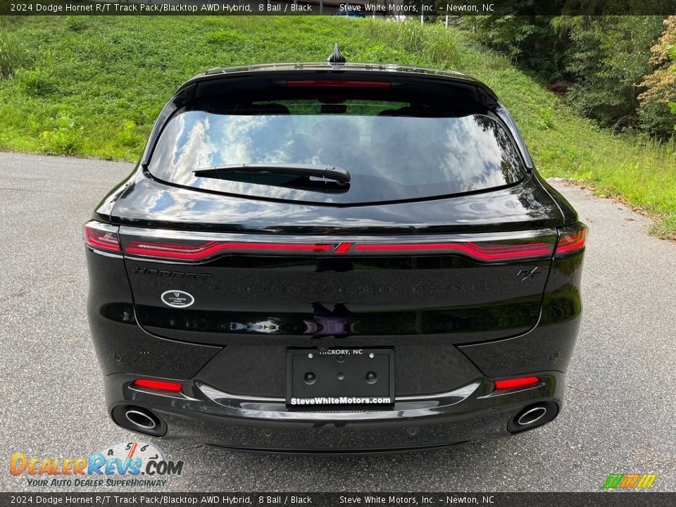2024 Dodge Hornet R/T Track Pack/Blacktop AWD Hybrid 8 Ball / Black Photo #7