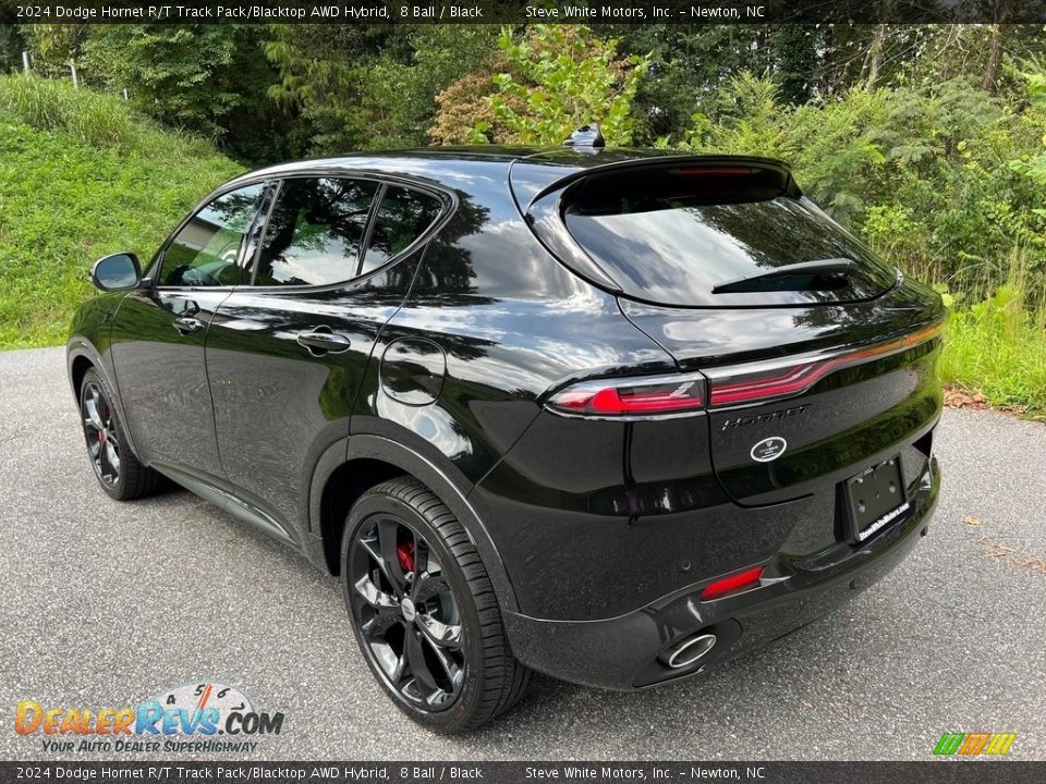 2024 Dodge Hornet R/T Track Pack/Blacktop AWD Hybrid 8 Ball / Black Photo #8