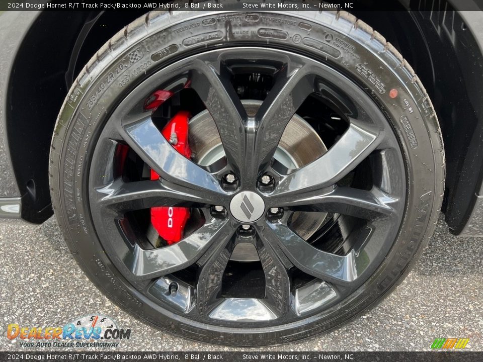 2024 Dodge Hornet R/T Track Pack/Blacktop AWD Hybrid Wheel Photo #9
