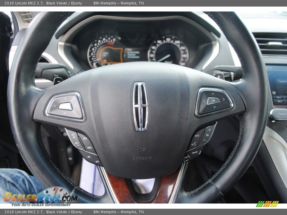 2016 Lincoln MKZ 3.7 Steering Wheel Photo #12