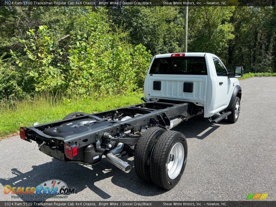 Undercarriage of 2024 Ram 5500 Tradesman Regular Cab 4x4 Chassis Photo #6