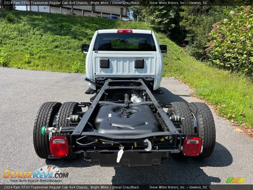 Undercarriage of 2024 Ram 5500 Tradesman Regular Cab 4x4 Chassis Photo #7