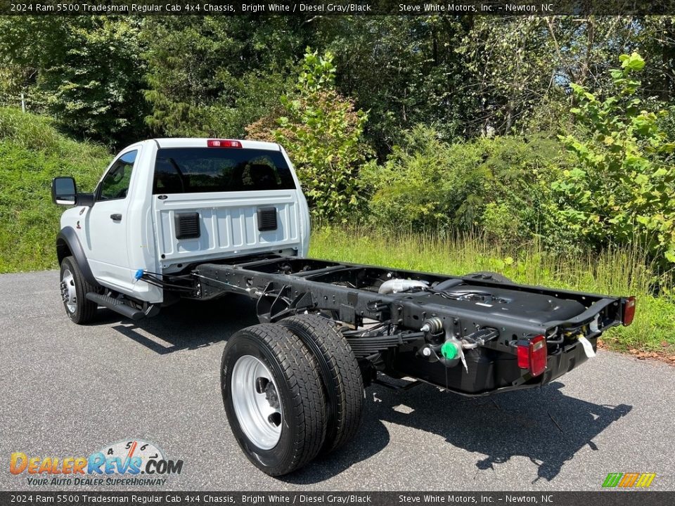 Undercarriage of 2024 Ram 5500 Tradesman Regular Cab 4x4 Chassis Photo #8