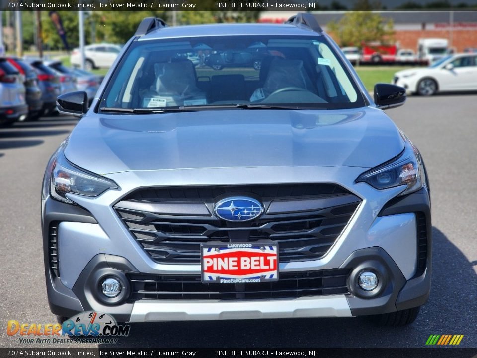 2024 Subaru Outback Limited Ice Silver Metallic / Titanium Gray Photo #2