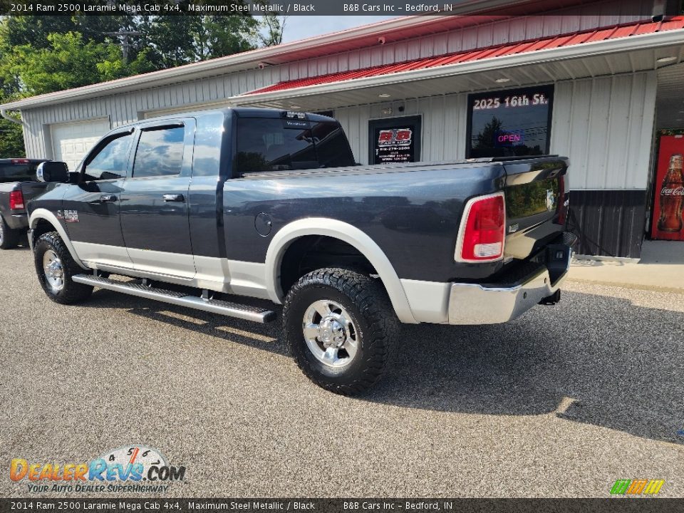 2014 Ram 2500 Laramie Mega Cab 4x4 Maximum Steel Metallic / Black Photo #2