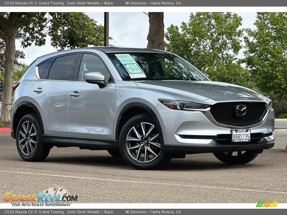 Front 3/4 View of 2018 Mazda CX-5 Grand Touring Photo #2