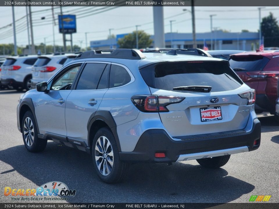 2024 Subaru Outback Limited Ice Silver Metallic / Titanium Gray Photo #4