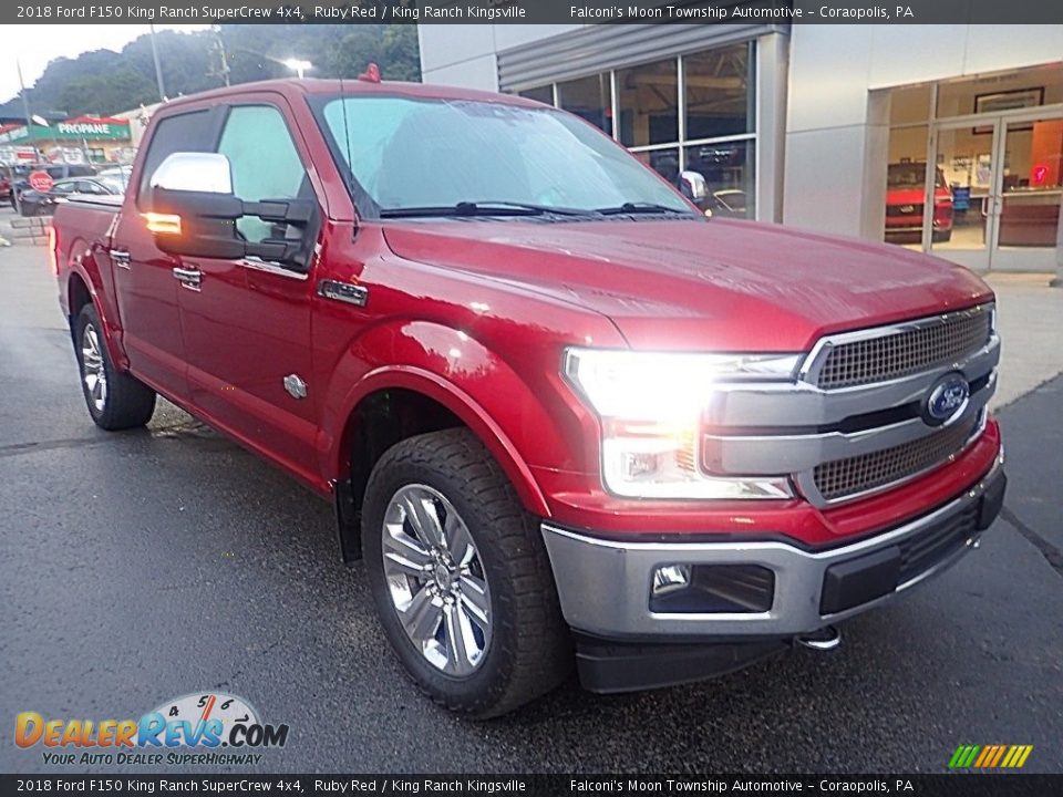 Ruby Red 2018 Ford F150 King Ranch SuperCrew 4x4 Photo #8