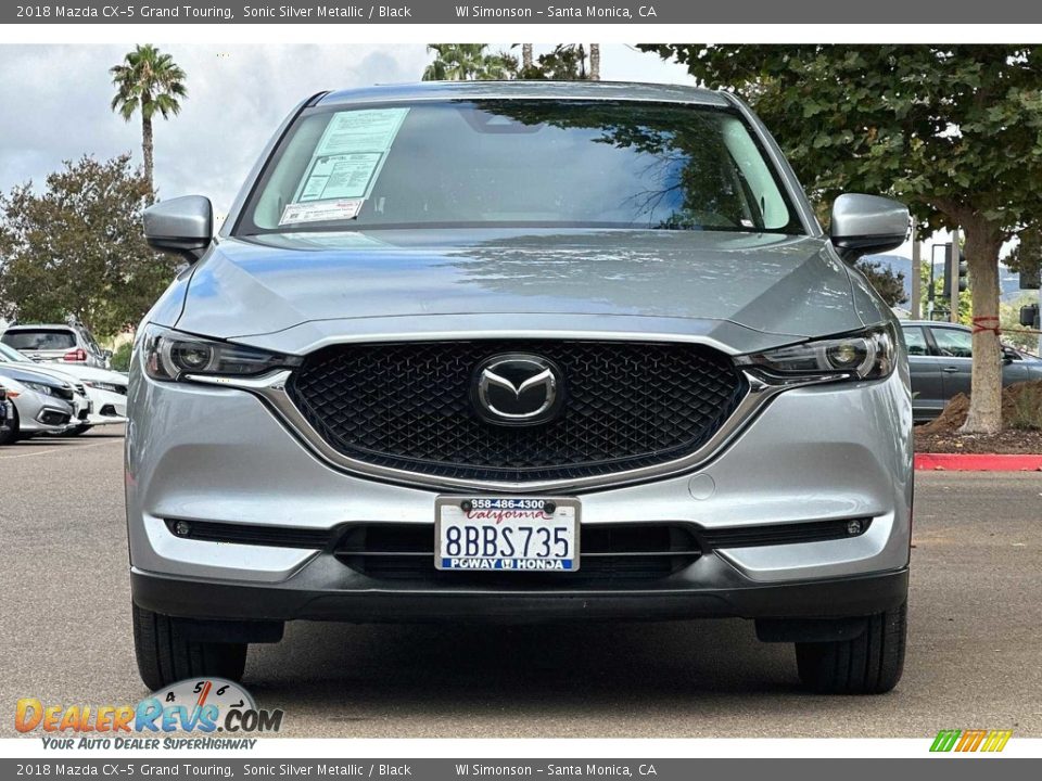 2018 Mazda CX-5 Grand Touring Sonic Silver Metallic / Black Photo #9